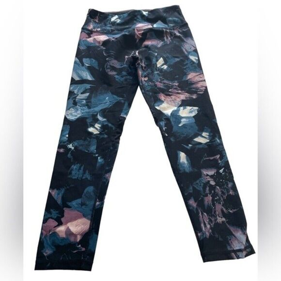 CALVIN KLEIN PERFORMANCE PRINTED CROPPED LEGGINGS SIZE M - Picture 4 of 5